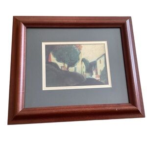 Dunne Road To Venice Framed Art Print 14” X 12”